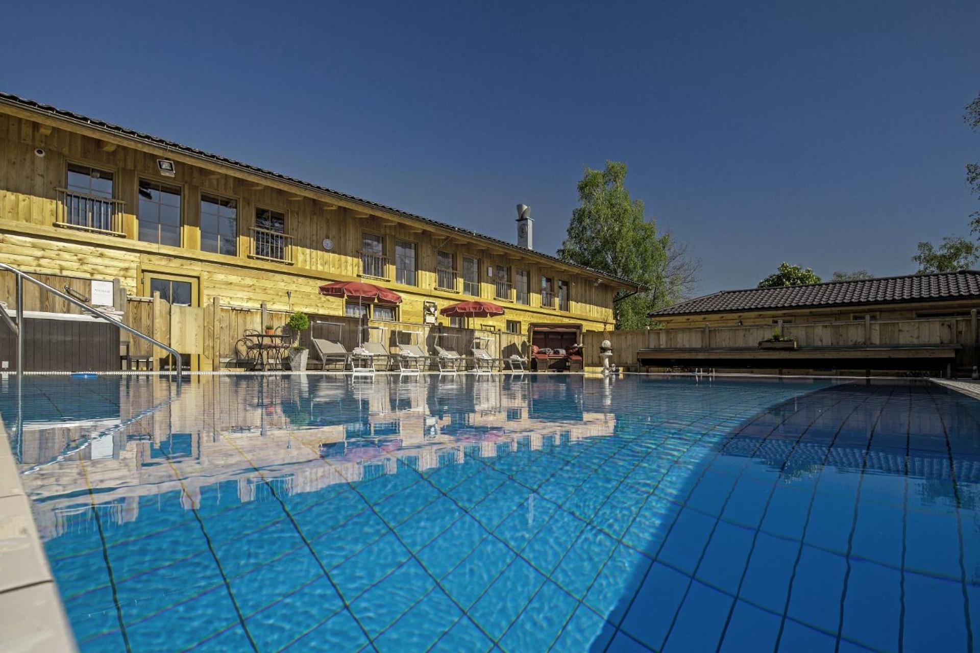 Wellness-Appartements Berchtesgadener Land Ainring Buitenkant foto