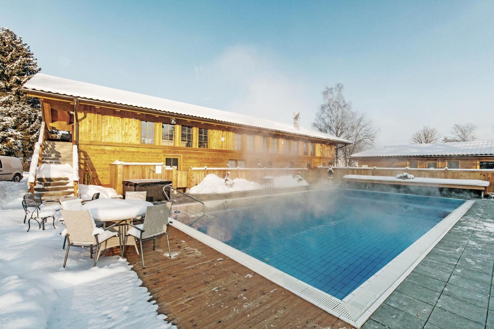 Wellness-Appartements Berchtesgadener Land Ainring Buitenkant foto