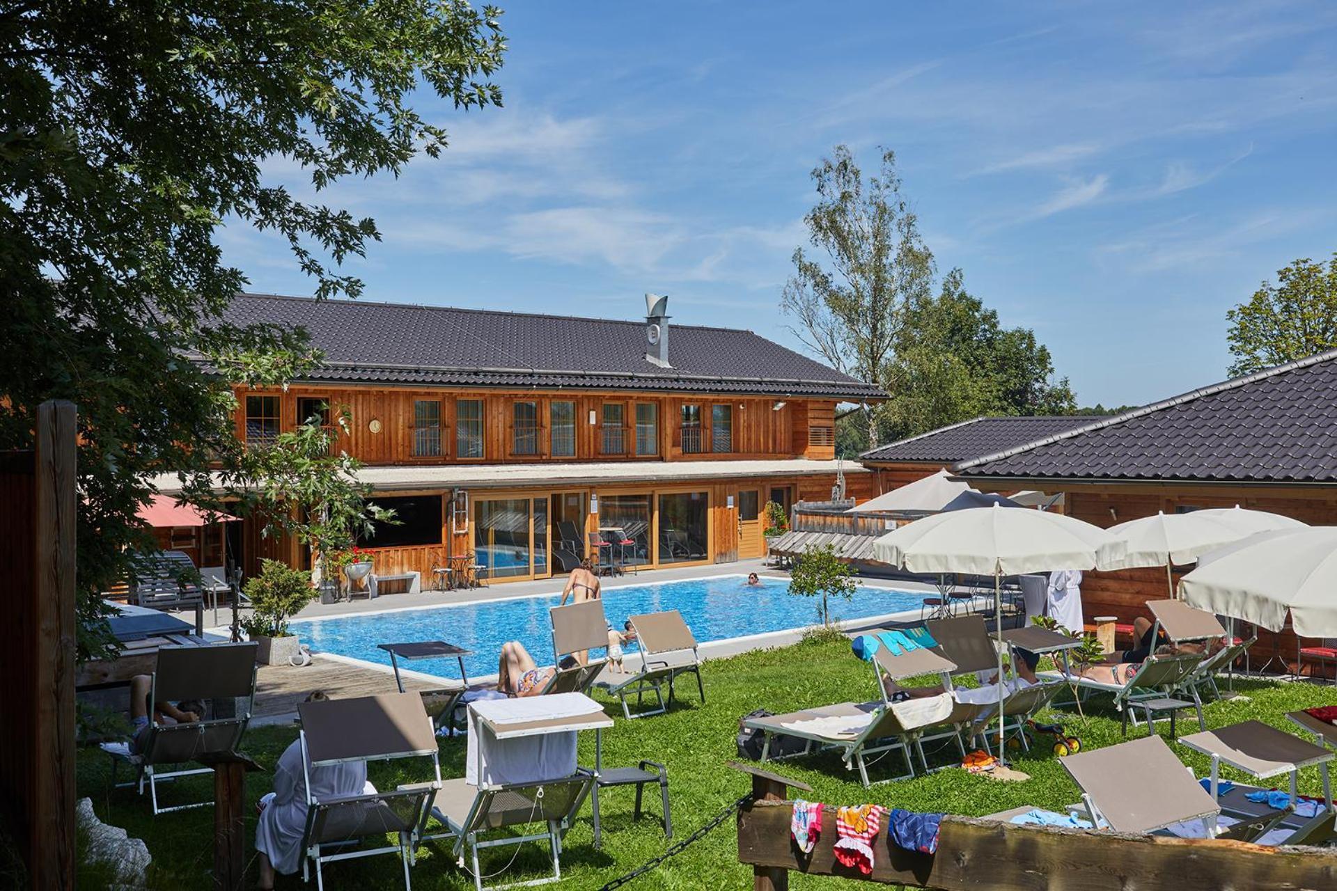 Wellness-Appartements Berchtesgadener Land Ainring Buitenkant foto